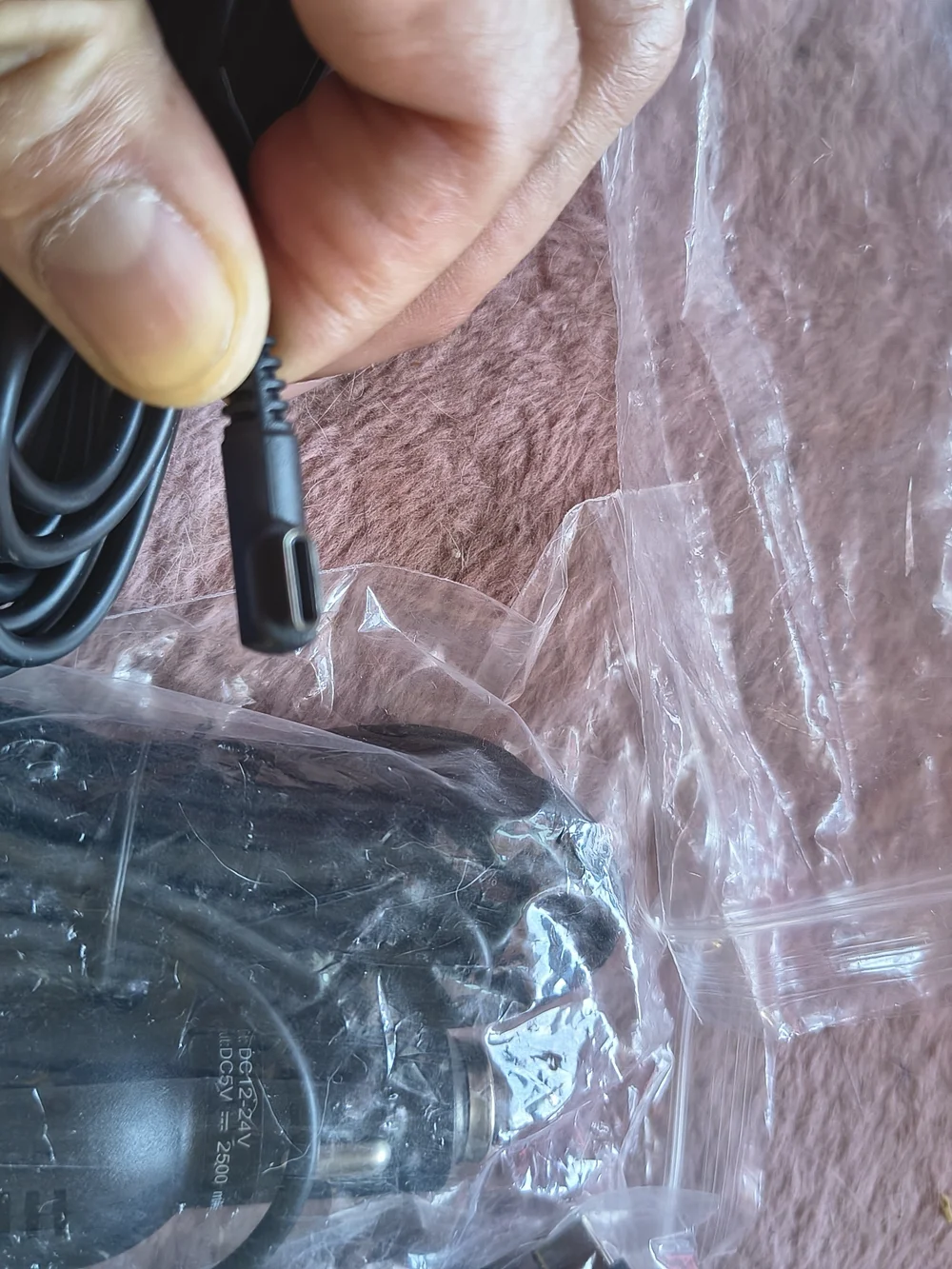 Black Laptop Power Adapter Charger - Compatible Replacement